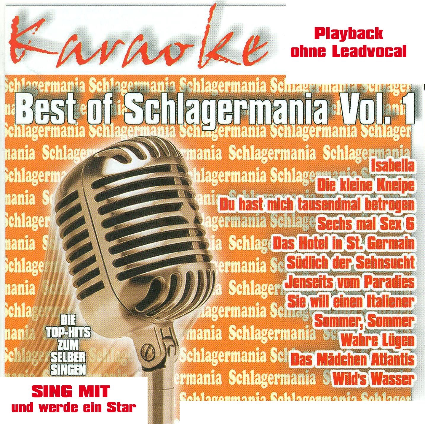 Best Of Schlagermania Vol.1 - Karaoke