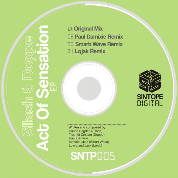 Cover of Act of Sensation - EP