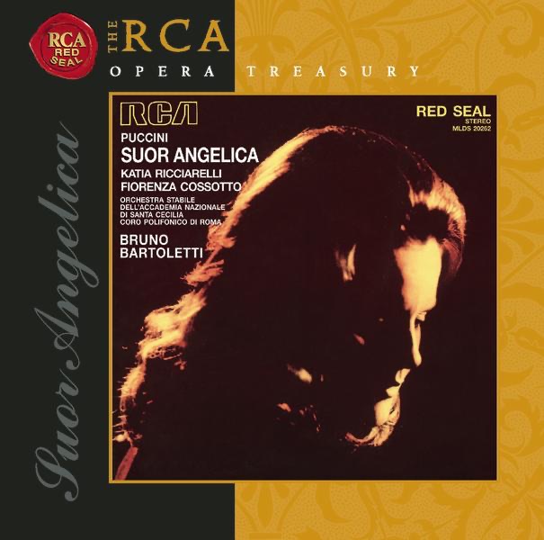 Обложка альбома «Puccini: Suor Angelica» — Katia Ricciarelli, Orchestra of the National Academy of Santa Cecilia & Bruno Bartoletti