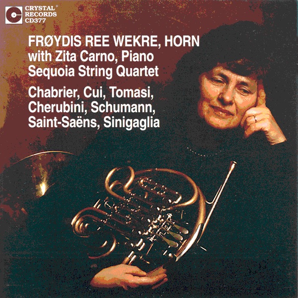 Обложка альбома «Froydis Ree Wekre, Horn» — Frøydis Ree Wekre, Sequoia String Quartet & Zita Carno