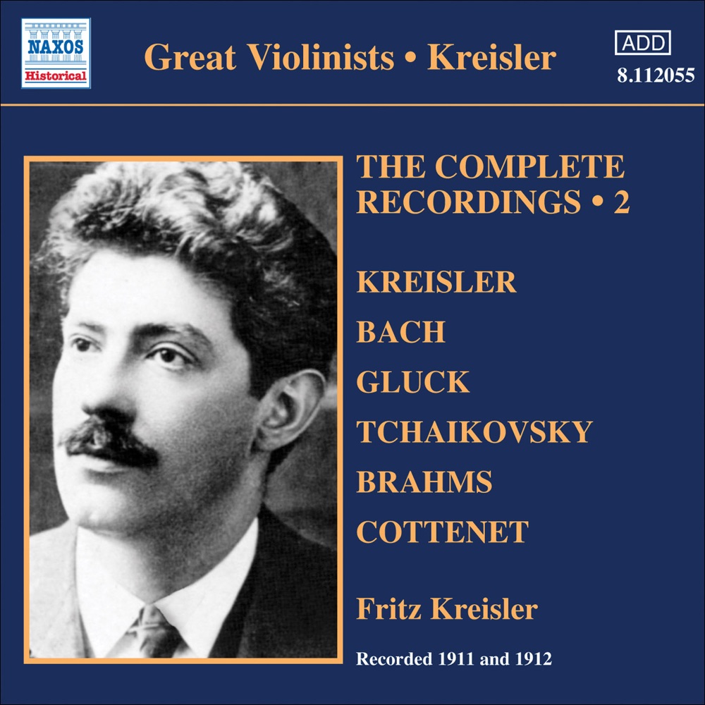 Обложка альбома «Kreisler: The Complete Recordings, Vol. 2» — Fritz Kreisler, Haddon Squire & George Falkenstein