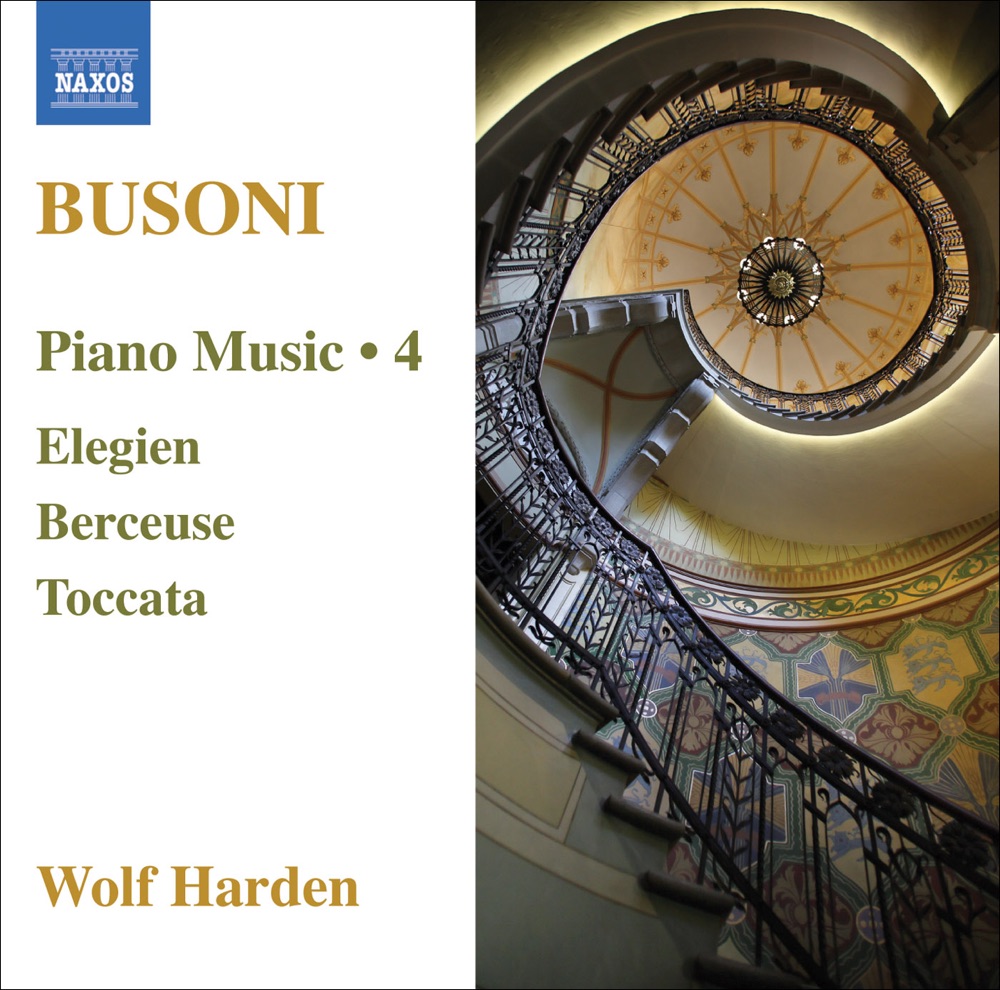 Обложка альбома «Busoni: Piano Music, Vol. 4» — Wolf Harden