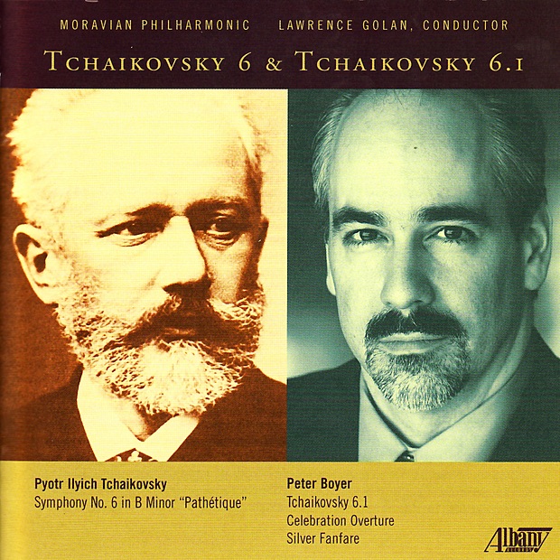 Обложка альбома «Tchaikovsky 6 & Tchaikovsky 6.1» — Moravian Philharmonic & Lawrence Golan