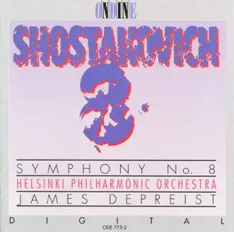 Shostakovich: Symphony No. 8 by James DePreist & Helsinki Philharmonic Orchestra album reviews, ratings, credits