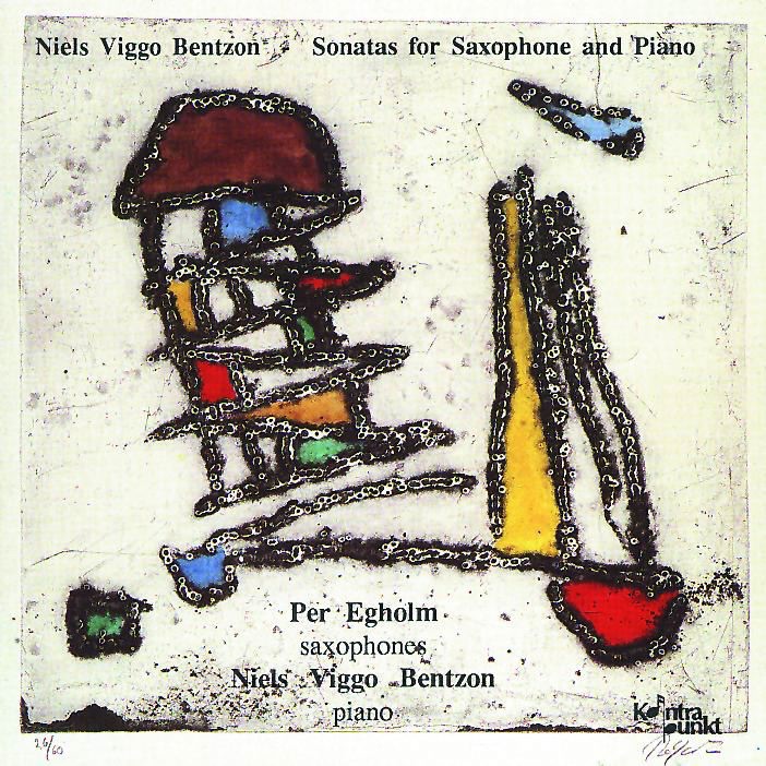 Bentzon: Sonatas for Saxophone and Piano cover art