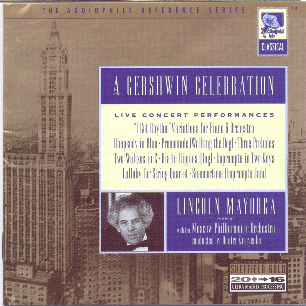 Обложка альбома «A Gershwin Celebration» — Lincoln Mayorga