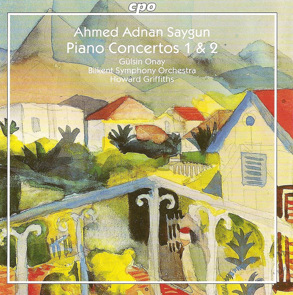 Обложка альбома «Saygun: Piano Concertos Nos. 1 and 2» — Gulsin Onay, Howard Griffiths & Bilkent Symphony Orchestra