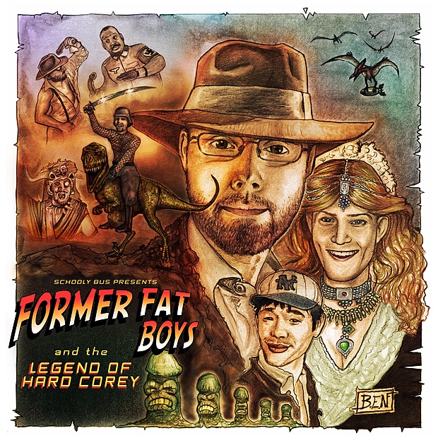 Revenge of the Nerds (feat. MC Lars, Beefy, YTCracker, Hard Corey, A Dinosaur & I Wish I Were a Dinosaur) artwork