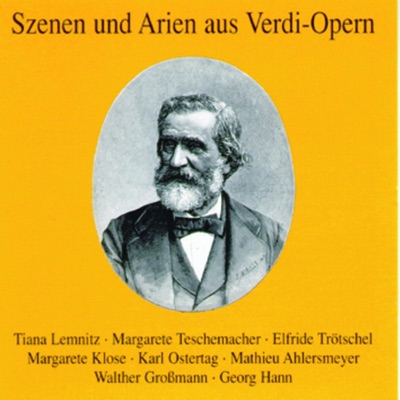 Szenen Und Arien Aus Verdi-Opern
