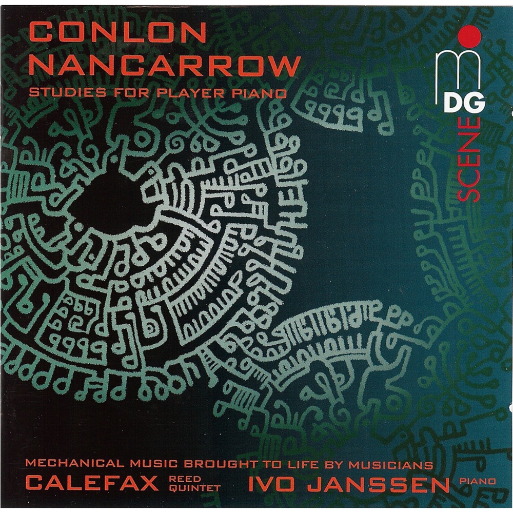 Обложка альбома «Studies for Player Piano: Conlon Nancarrow» — Calefax Reed Quintet & Ivo Janssen