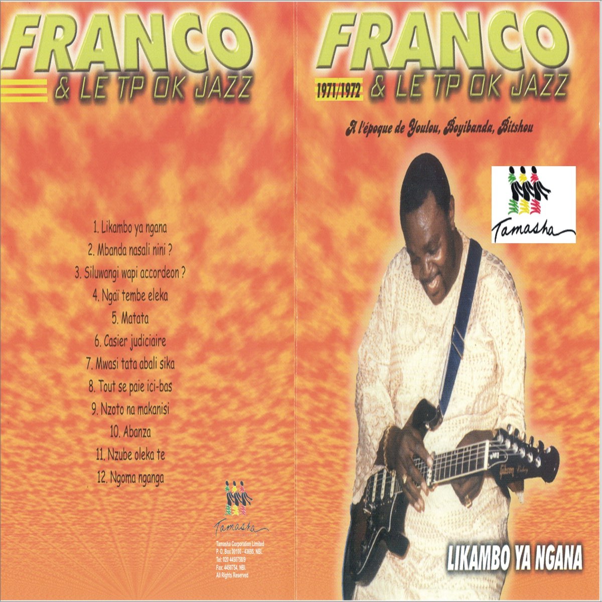 Likambo Ya Ngana - Album by Franco Luambo - Apple Music