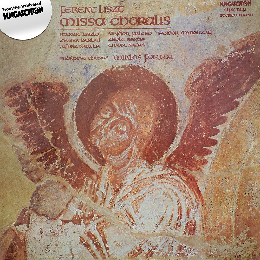 Обложка альбома «Missa Choralis» — Budapest Chorus, Sándor Margittay, Sándor Palcsó, Alfonz Bartha, Zsolt Bende, Miklós Forrai, Tibor Nádas, Zsuzsa Barlay & Margit László