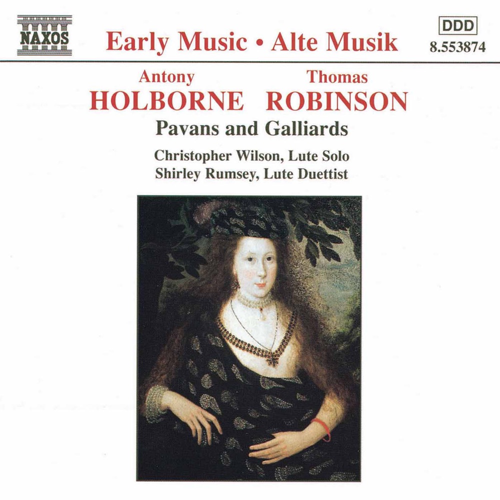 Обложка альбома «Holborne - Robinson: Pavans and Galliards» — Christopher Wilson & Shirley Rumsey