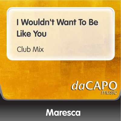 I Wouldn't Want to Be Like You - Single