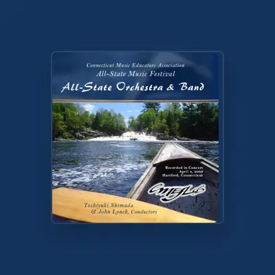 Listen to Connecticut MEA 2009 All State Orchestra Band, watch music videos, read bio, see tour dates & more!