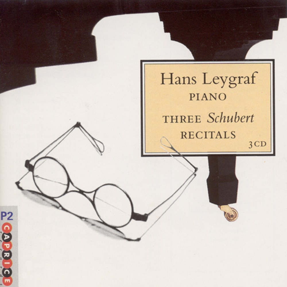 Обложка альбома «Leygraf, Hans: 3 Schubert Recitals» — Hans Leygraf