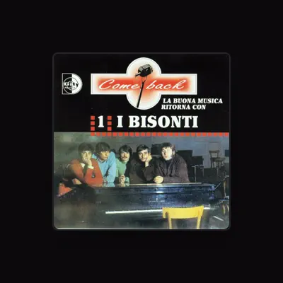 Listen to I Bisonti, watch music videos, read bio, see tour dates & more!