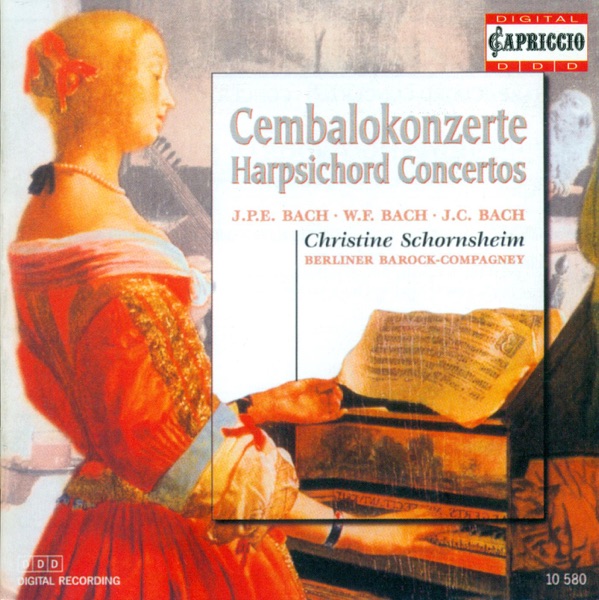 C.P.E. Bach: Keyboard Concerto, Wq. 14 - W.F. Bach: Harpsichord Concerto, F. 41 - J.C. Bach: Harpsichord Concerto, W. C73
