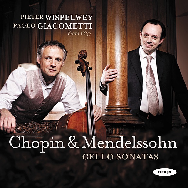 Обложка альбома «Mendelssohn & Chopin: Cello Sonatas» — Pieter Wispelwey & Paolo Giacometti