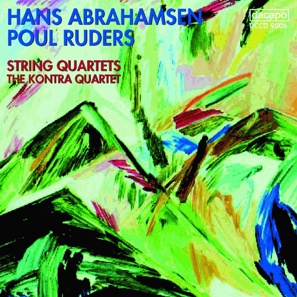 Обложка альбома «Abrahamsen - Ruders: String Quartets» — Kontra Quartet