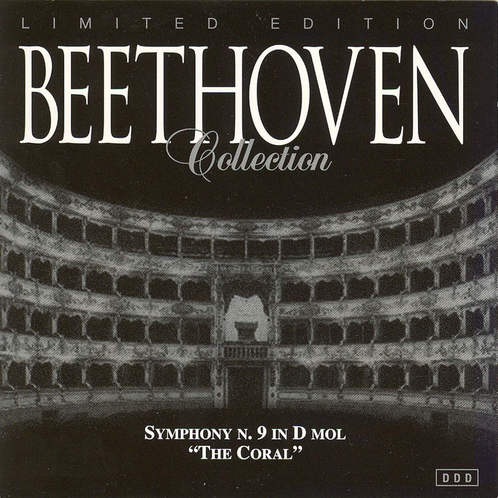 Обложка альбома «Beethoven: Symphony No. 9 in D Minor - "The Choral"» — Marianna Kulinova, Maurizio Muraro, Nancy Gustafson, Sergej Larin, Slovak Philharmonic Chorus & Slovak Radio Symphony Orchestra