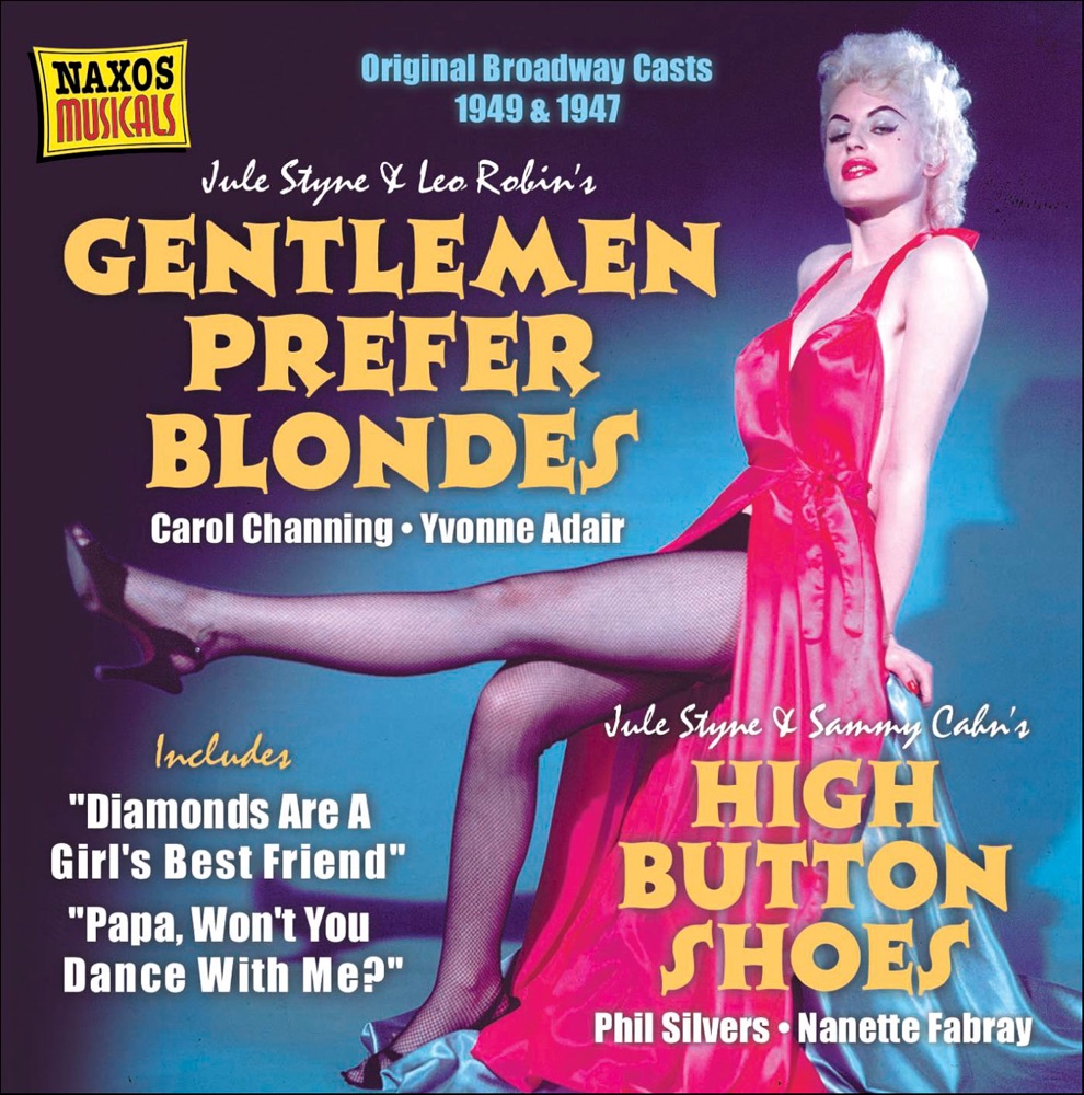 Обложка альбома «Gentlemen Prefer Blondes (Original Broadway Casts 1947 & 1949)» — Carol Channing & Yvonne Adair