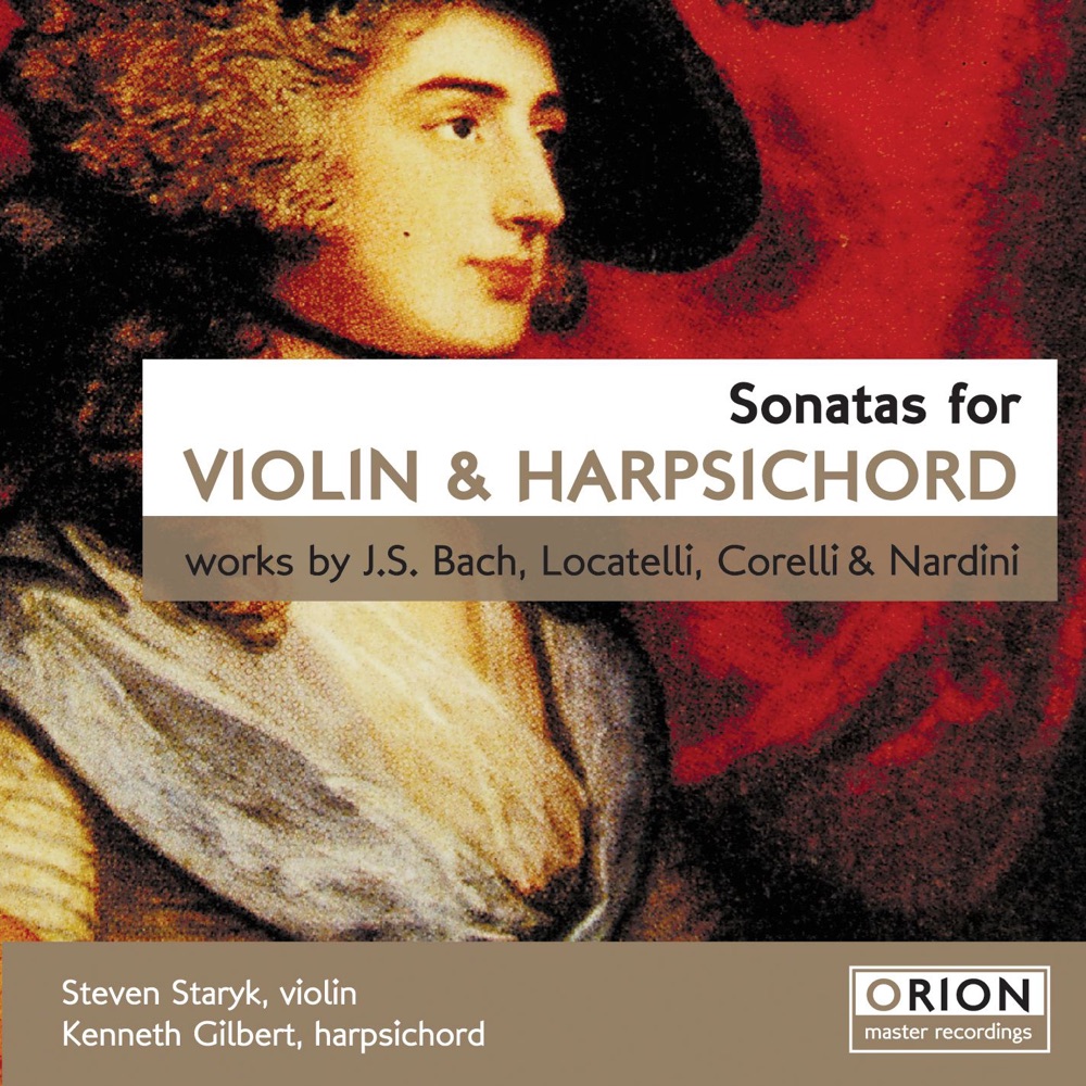 Обложка альбома «Sonatas for Violin & Harpsichord: Works by Bach, Locatelli, Corelli & Nardini» — Kenneth Gilbert & Steven Staryk