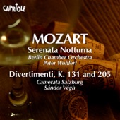 Mozart, W.A.: Serenata Notturna - Divertimenti, K. 131, 205 artwork