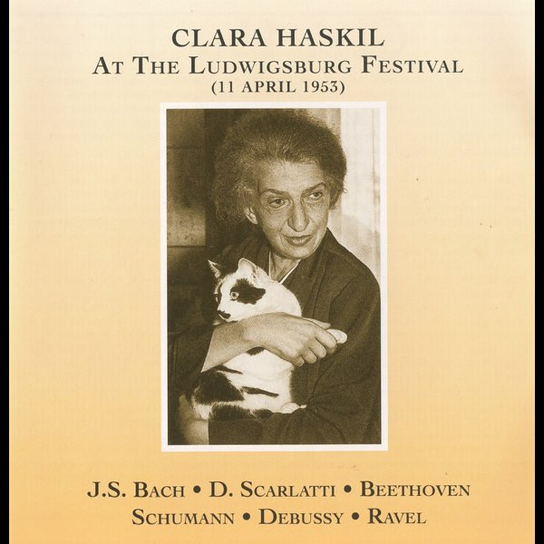 Clara Haskil At the Ludwigsburg Festival (11 April 1953) - クララ