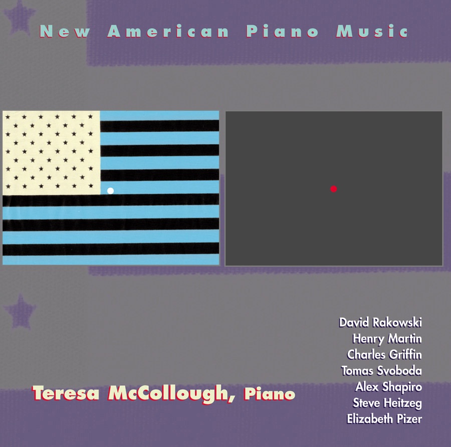 Обложка альбома «New American Piano Music» — Teresa McCollough