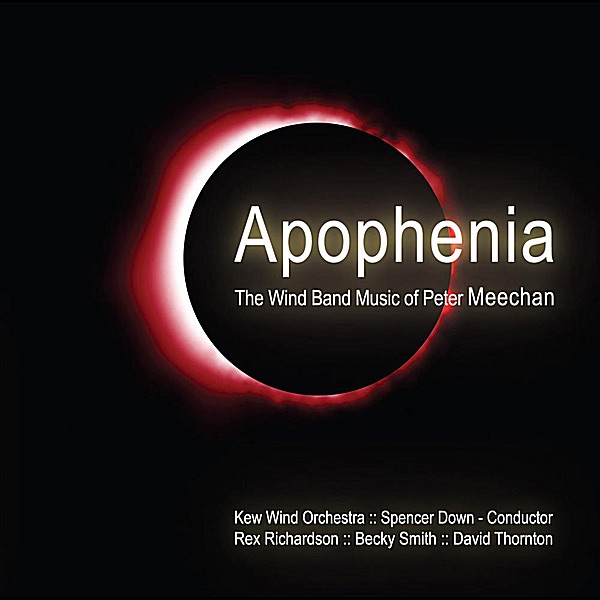 Обложка альбома «Apophenia» — Kew Wind Orchestra, Rex Richardson, David Thornton, Becky Smith & Spencer Down