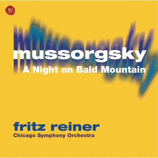 Обложка альбома «Mussorgsky: A Night On Bald Mountain» — Fritz Reiner & Chicago Symphony Orchestra