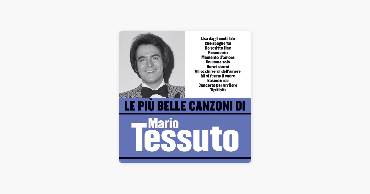 Lisa dagli occhi blu by Mario Tessuto — Song on Apple Music