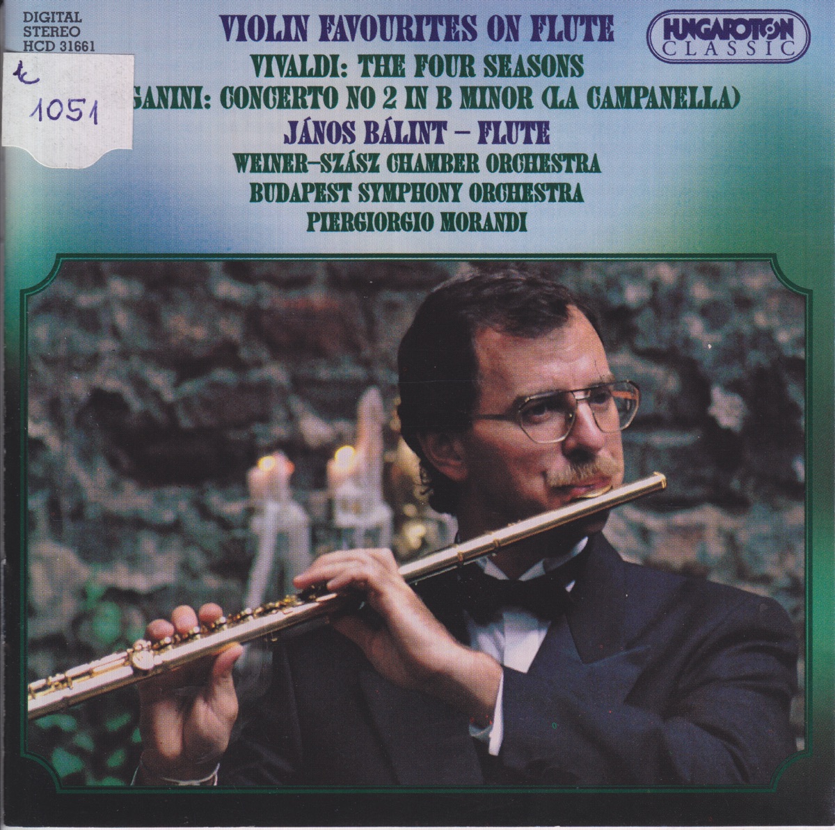 Vivaldi: The Four Seasons - Paganini: Concerto No. 2 in B minor (La Campanella) cover art