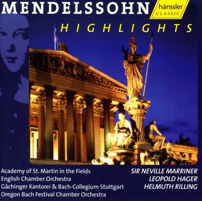 Mendelssohn, Felix: Violin Concerto In e Minor - Symphony No. 4, "Italian" - Oratorio Excerpts