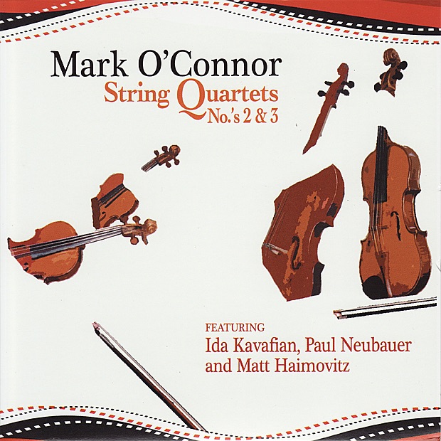 Обложка альбома «O'Connor: String Quartets Nos. 2 & 3» — Mark O'Connor, Ida Kavafian, Matt Haimovitz & Paul Neubauer