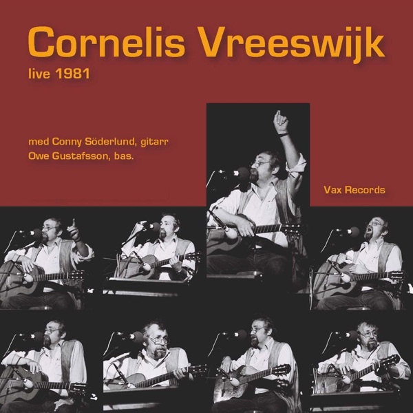 Cornelis Vreeswijk: Live 1981 artwork