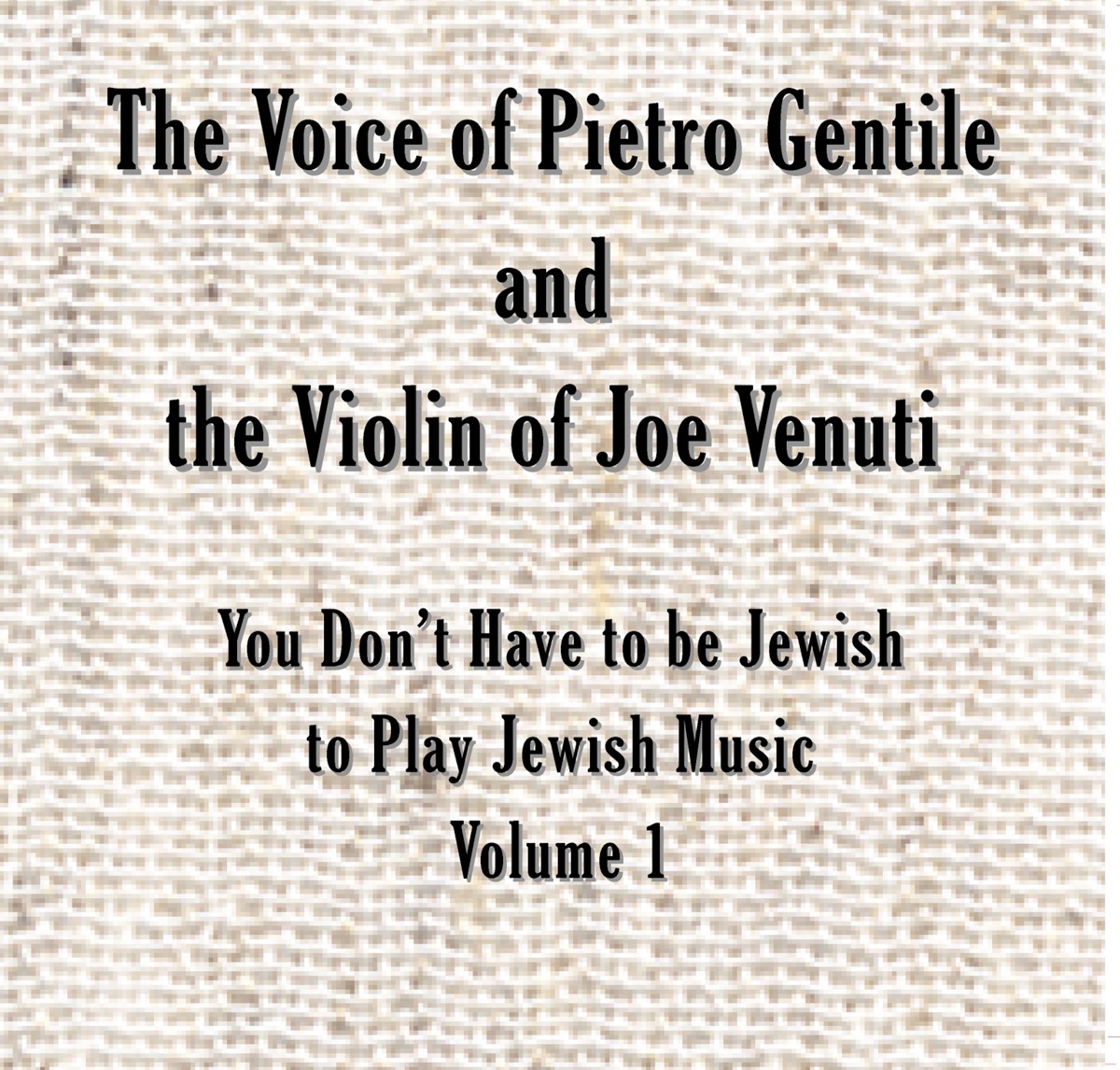 You Don’t Have to Be Jewish to Play Jewish Music, Vol. 1 - EP
