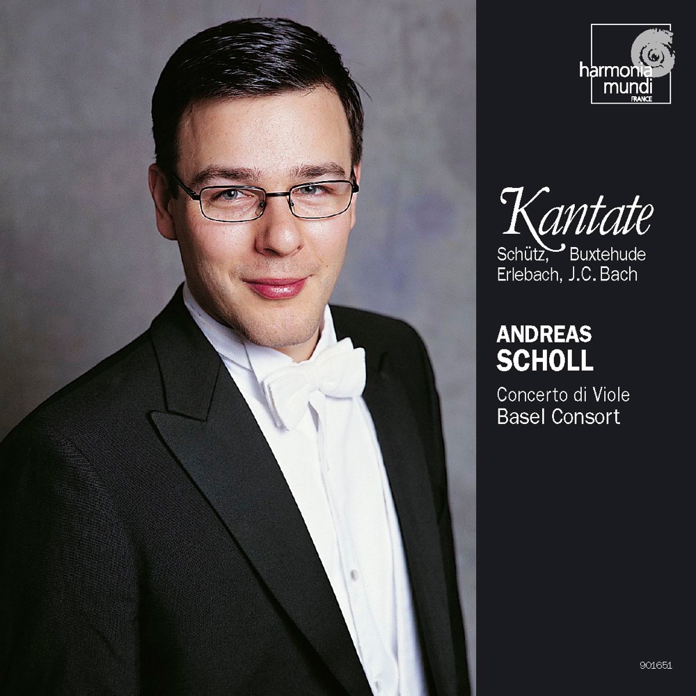Обложка альбома «Andreas Scholl: Deutsche Barockkantaten» — Andreas Scholl, Basel Consort & Concerto di Viole