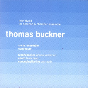 New Music for Baritone & Chamber Ensemble