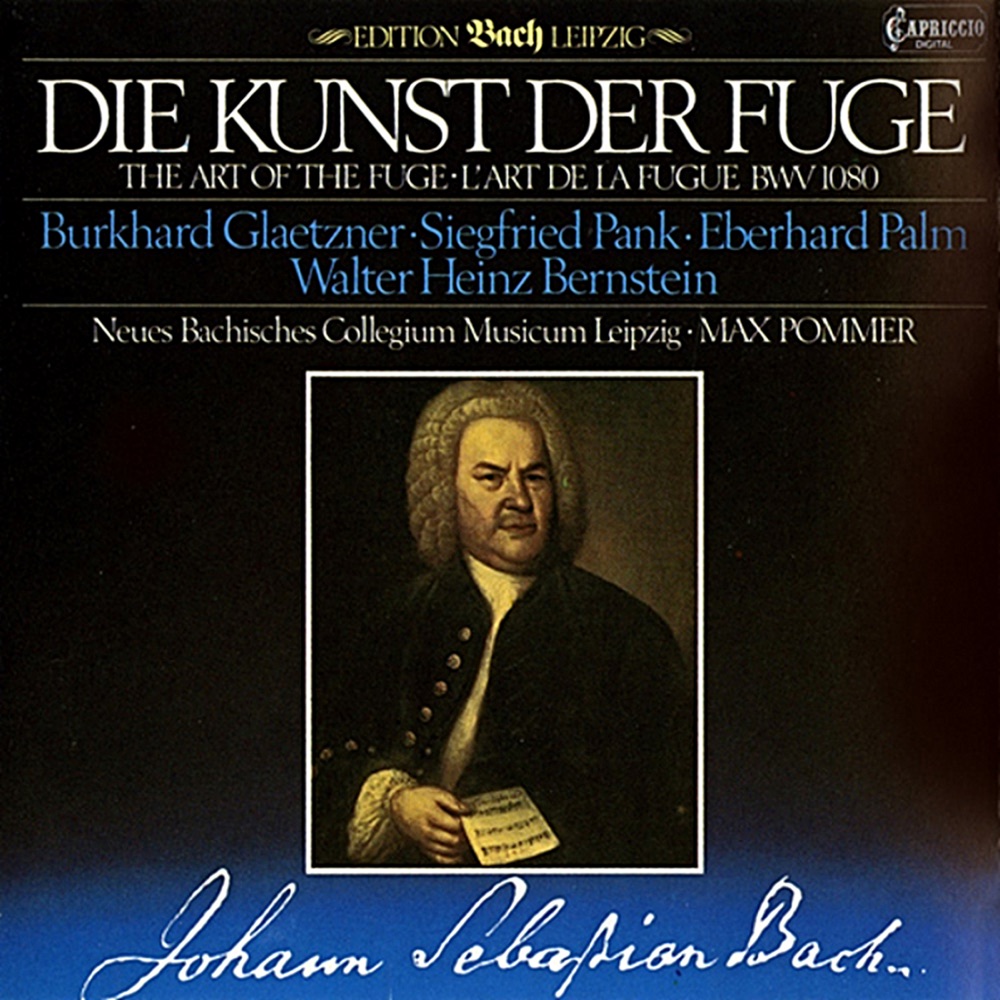 Обложка альбома «Bach: Die Kunst der Fuge» — Max Pommer & Leipzig Bach Collegium
