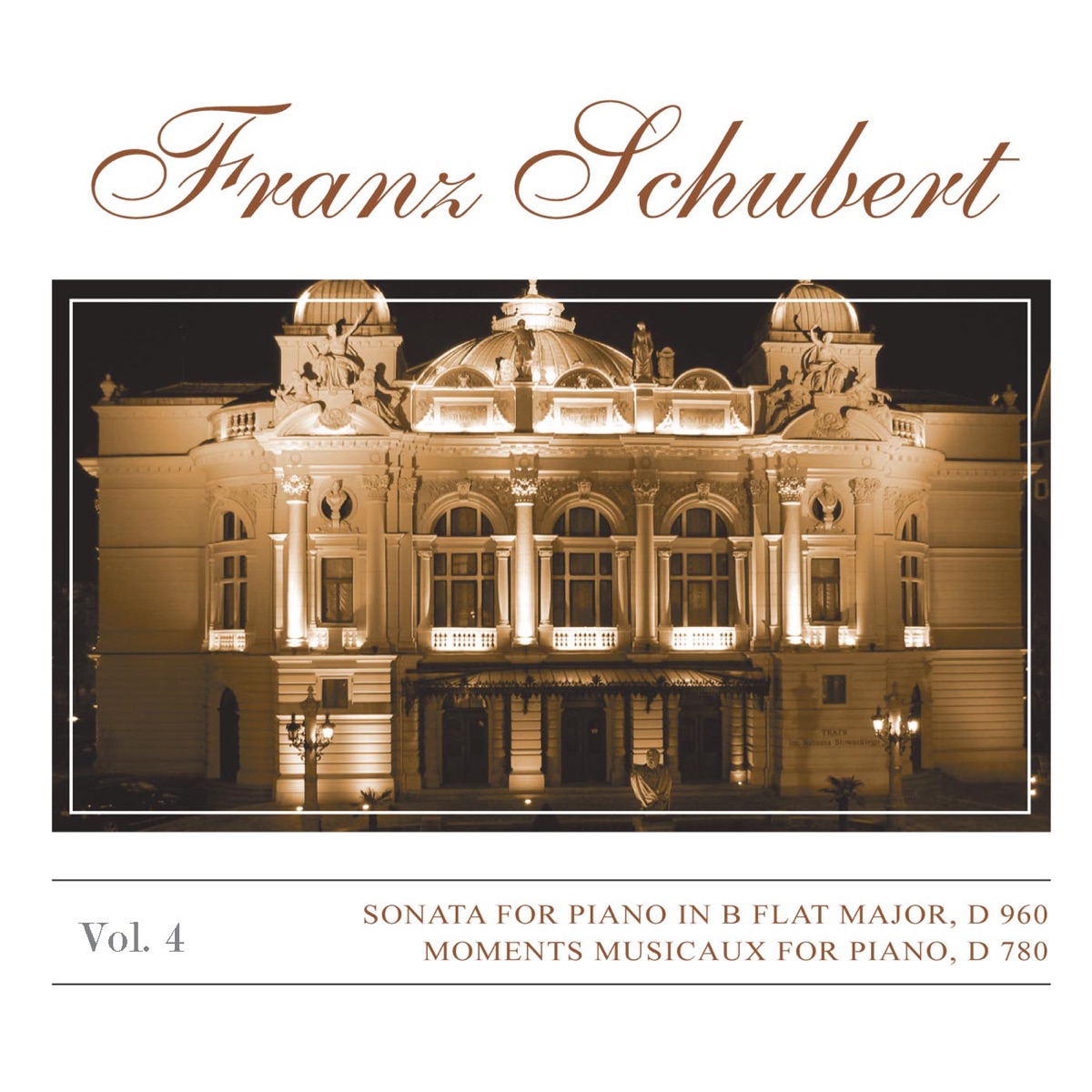 Franz Schubert, Vol. 4 (1937, 1939) cover art