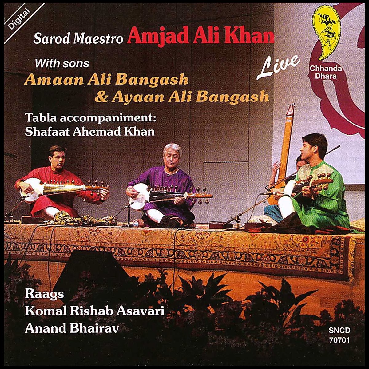 ‎Sarod Maestro Amjad Ali Khan With Sons In Live Concert Album by