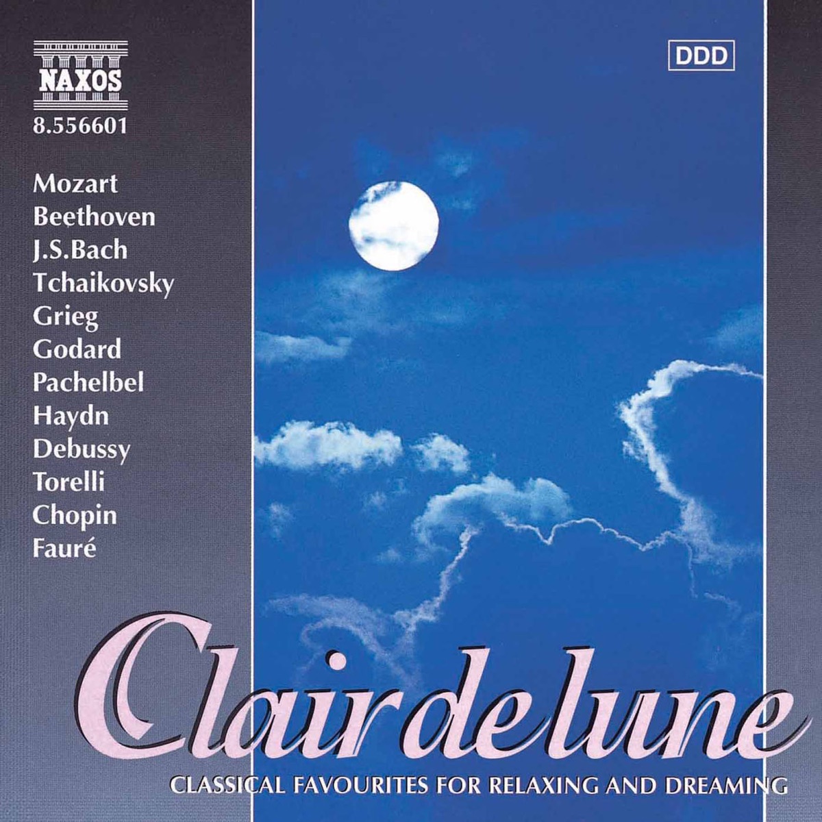 Clair de Lune - Classical Favourites for Relaxing and Dreaming cover art