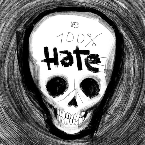 Обложка альбома «%100 Hate - EP» — dDamage