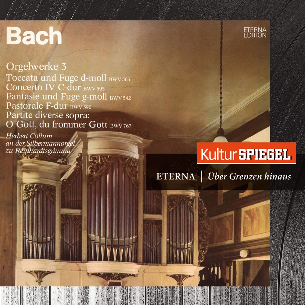 Обложка альбома «Bach: Organ Works» — Herbert Collum & Hans Otto