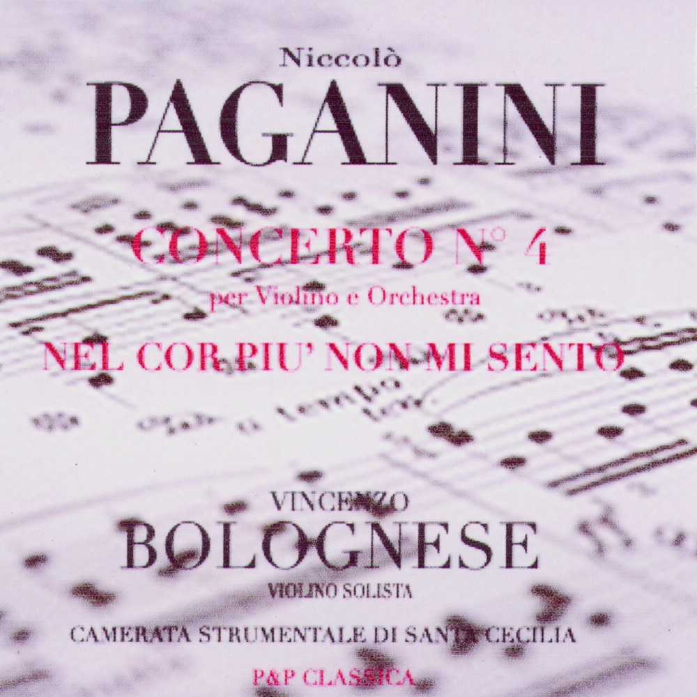 Обложка альбома «Niccolò Paganini» — Camerata Strumentale Di Santa Cecilia