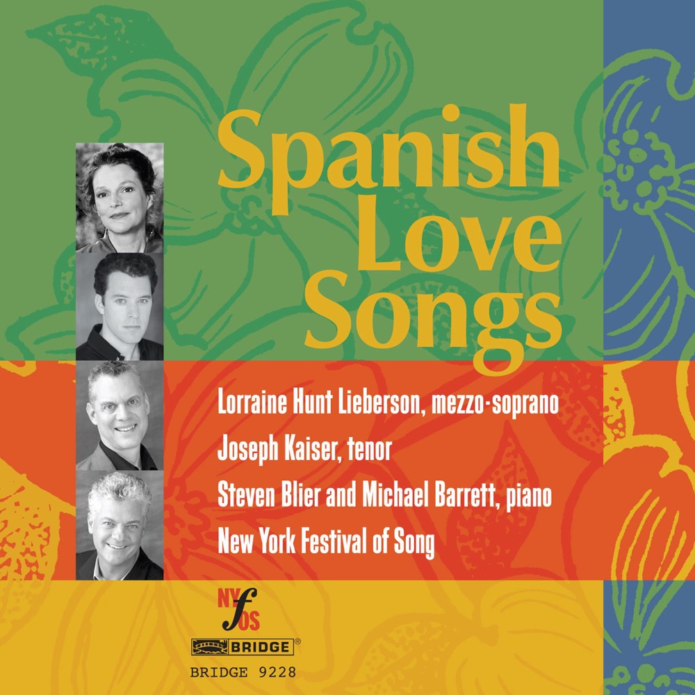 Обложка альбома «Granados, Lamote de Grignon, Turina, Rodrigo, Montsalvatge & Mompou: Spanish Love Songs» — Joseph Kaiser, Lorraine Hunt Lieberson & Michael Barrett