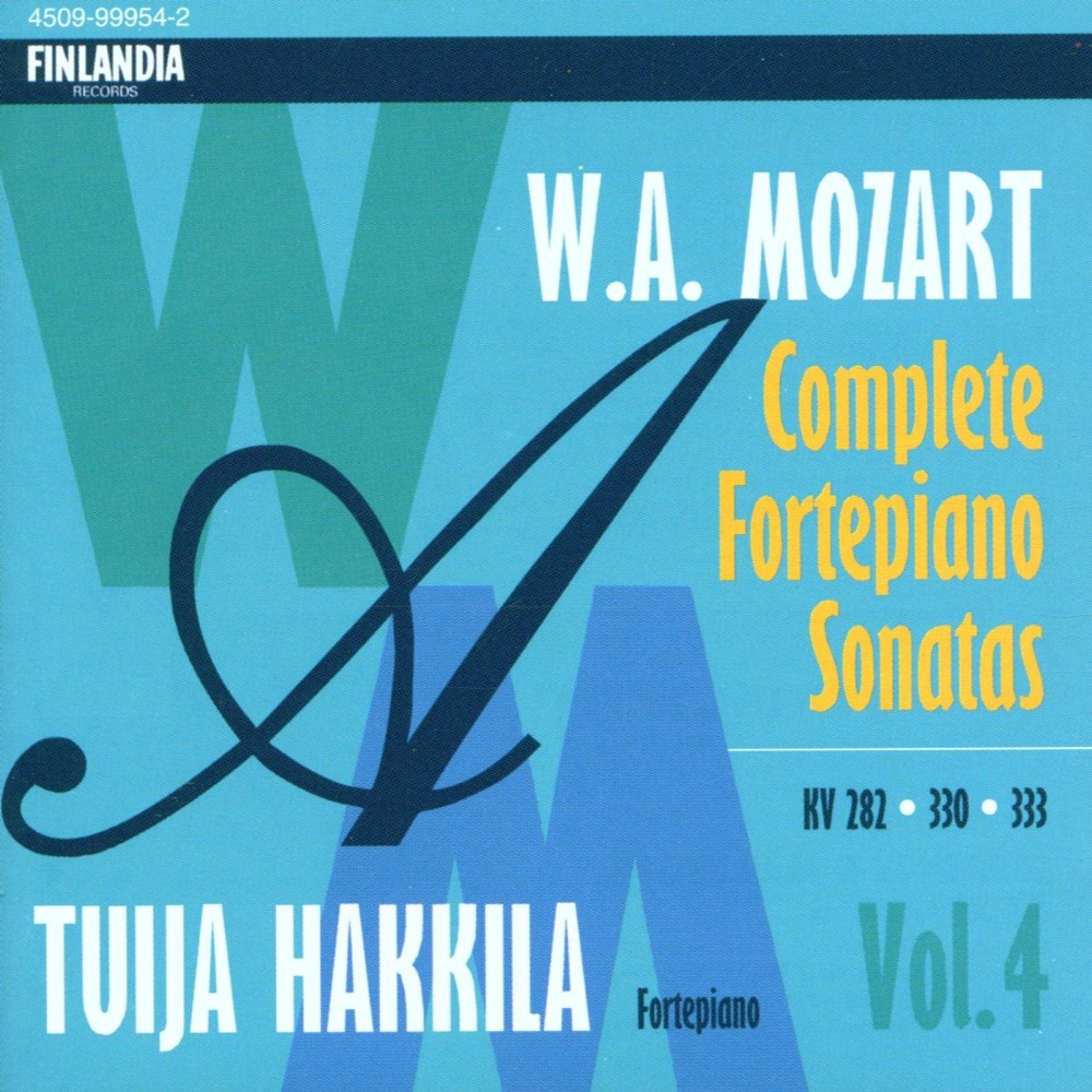 Обложка альбома «W.A. Mozart: Complete Fortepiano Sonatas, Vol. 4» — Tuija Hakkila