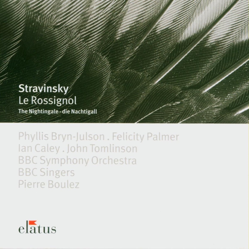 Обложка альбома «Stravinsky: Le Rossignol» — BBC Symphony Orchestra, Felicity Palmer, Phyllis Bryn-Julson & Pierre Boulez